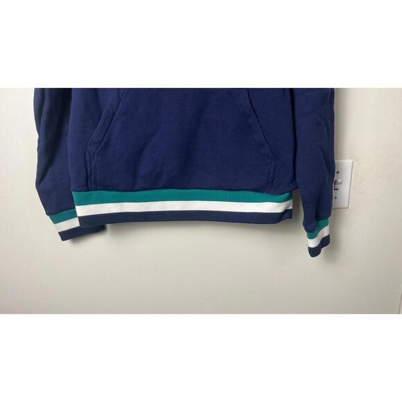 UNION X SERGIO TACCHINI BLUE HOODIE - Picture 4 of 8